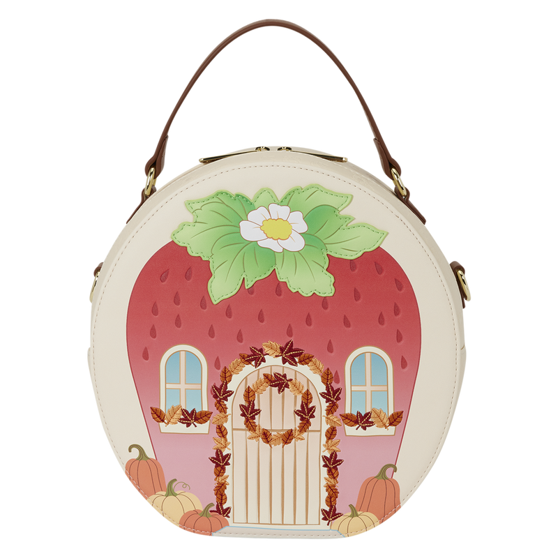 Strawberry Shortcake Strawberry House Autumn Crossbody Bag Loungefly