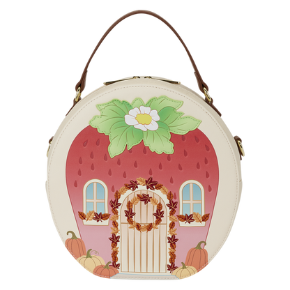 Strawberry Shortcake Strawberry House Autumn Crossbody Bag Loungefly