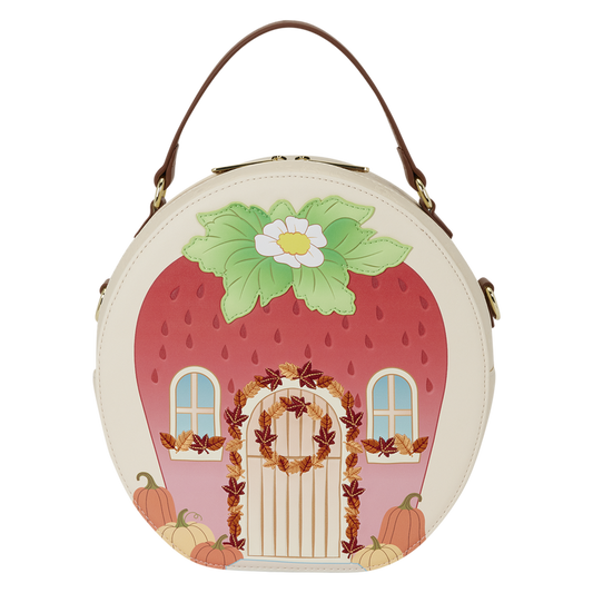 Strawberry Shortcake Strawberry House Autumn Crossbody Bag Loungefly