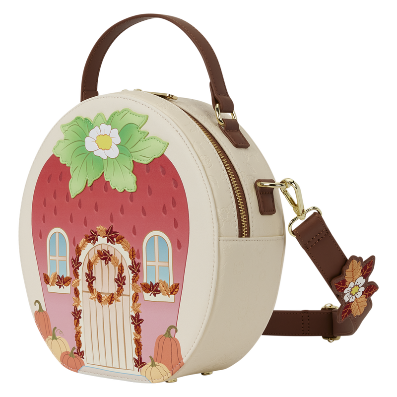Strawberry Shortcake Strawberry House Autumn Crossbody Bag Loungefly