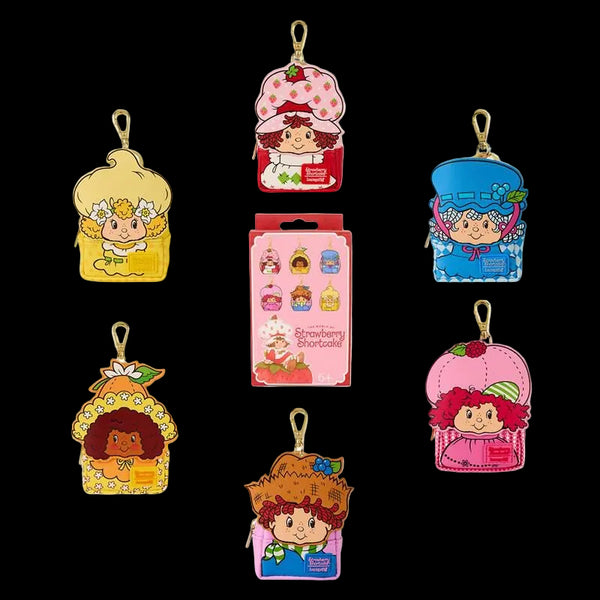 Strawberry Shortcake & Friends Cosplay Mystery Mini Backpack Keychain Charm Loungefly