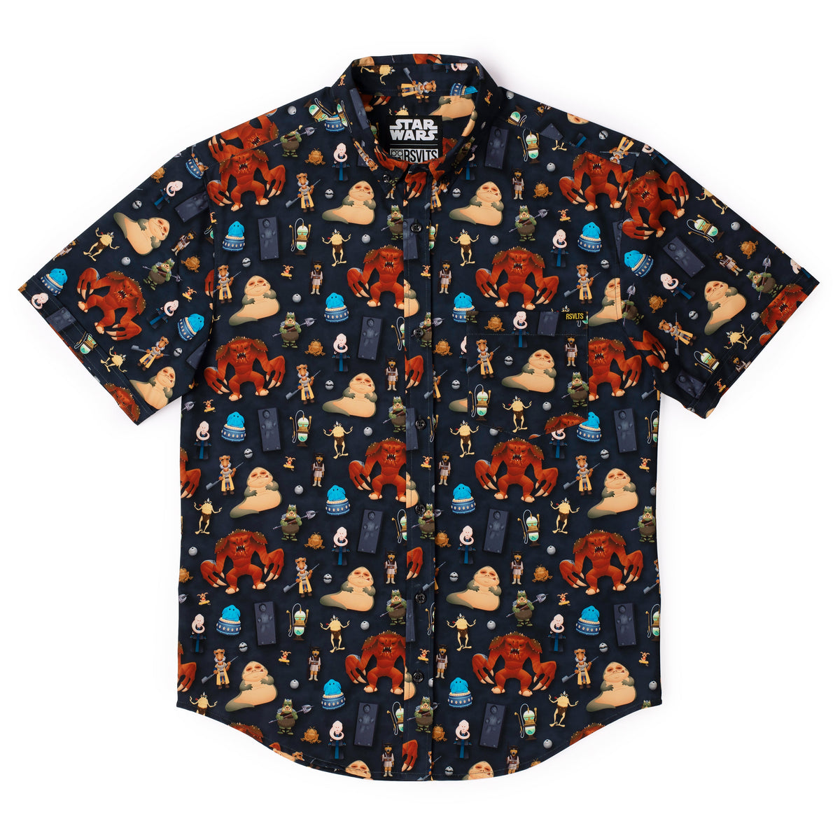 Star Wars "Jabba's Creatures" Button-Up Shirt - alternate view 2