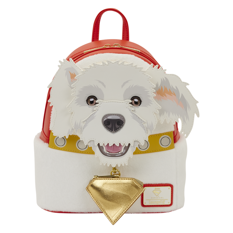 Loungefly DC Supergirl Krypto the Super-Dog Cosplay Mini Backpack