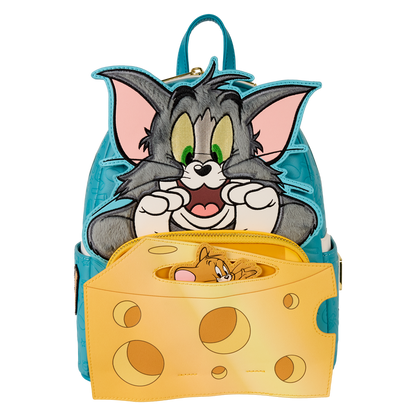 Tom and Jerry Plush Pop-Up Mini Backpack front