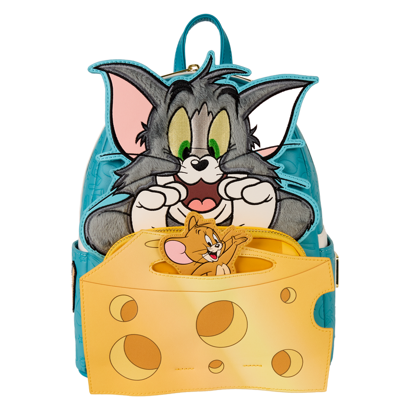 Tom and Jerry Plush Pop-Up Mini Backpack