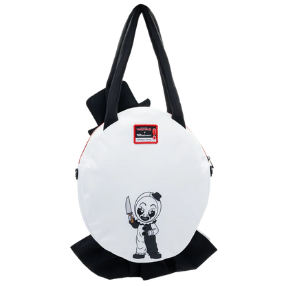 Terrifier 2 Art the Clown Oversized Figural Head Nylon Tote Bag Whatever! Makes You Happy