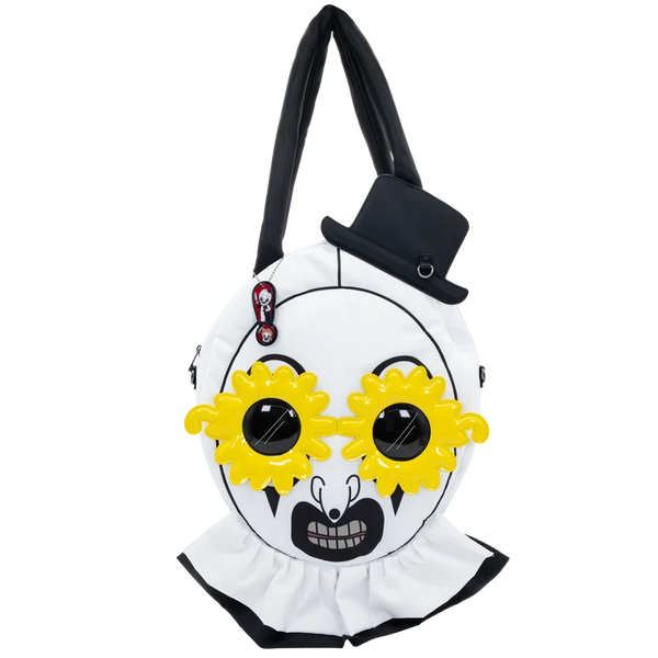 Terrifier 2 Art the Clown Oversized Figural Head Nylon Tote Bag Whatever! Makes You Happy