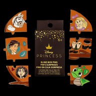 Tangled Paints Puzzle Blind Box Pins Loungefly Disney
