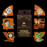 Tangled Paints Puzzle Blind Box Pins Loungefly Disney