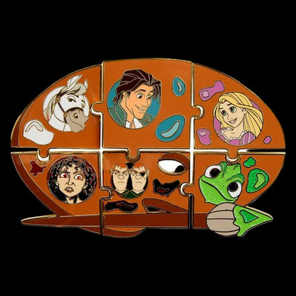 Tangled Paints Puzzle Blind Box Pins Loungefly Disney