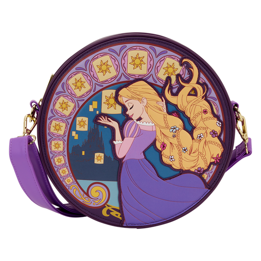 Loungefly Disney Tangled Rapunzel Lanterns Crossbody Bag - Exclusive