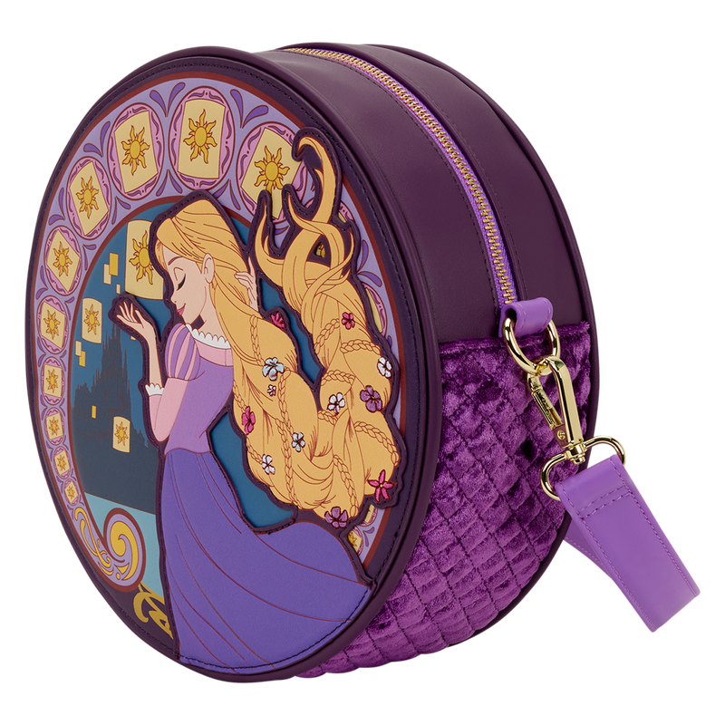 Loungefly Disney Tangled Rapunzel Lanterns Crossbody Bag - Exclusive
