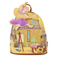 Loungefly Disney Tangled Rapunzel Painting Mini Backpack
