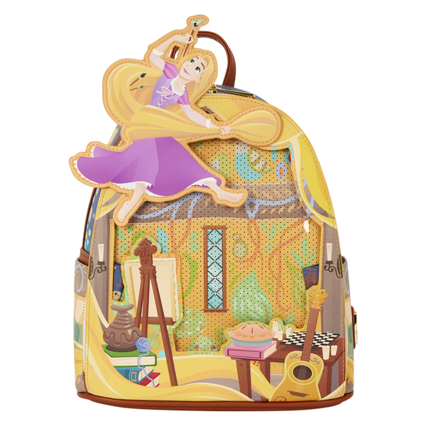 Loungefly Disney Tangled Rapunzel Painting Mini Backpack