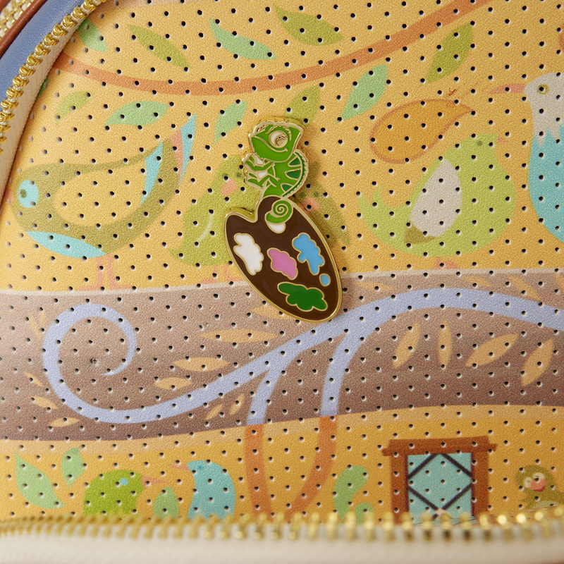 Loungefly Disney Tangled Rapunzel Painting Mini Backpack