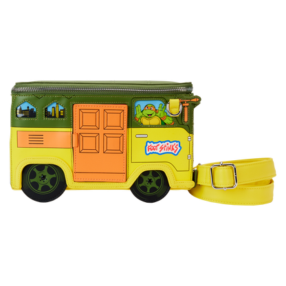 Teenage Mutant Ninja Turtles 40th Anniversary Party Wagon Figural Crossbody Bag Loungefly