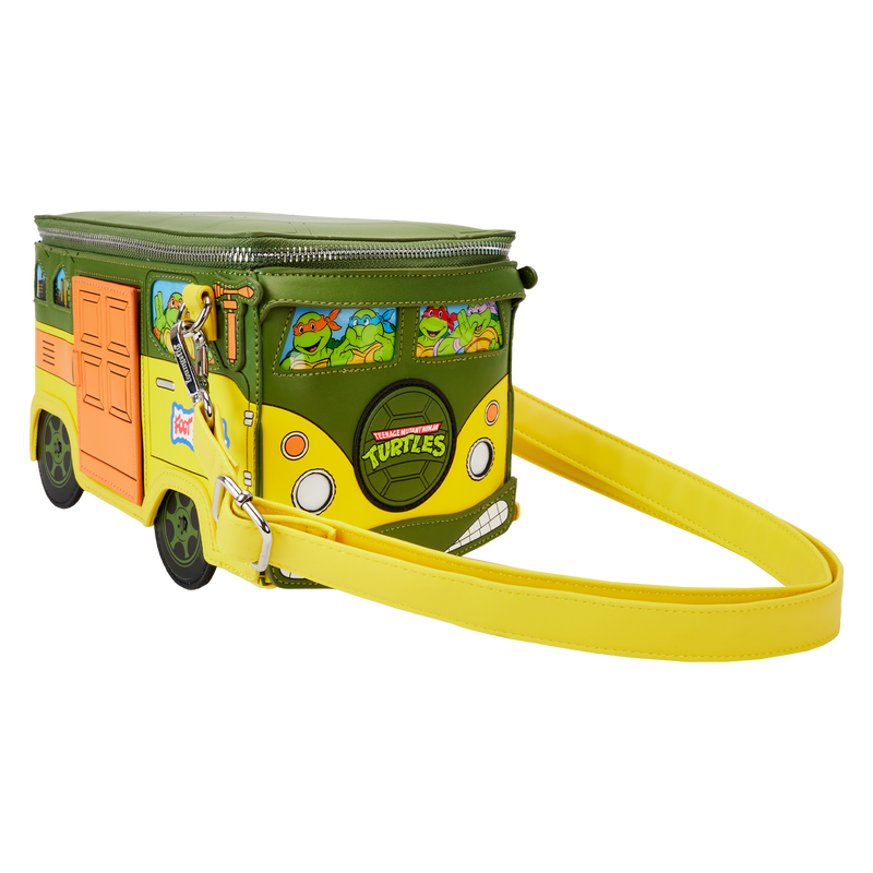 Teenage Mutant Ninja Turtles 40th Anniversary Party Wagon Figural Crossbody Bag Loungefly