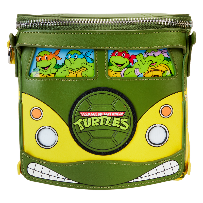 Loungefly TMNT 40th Anniversary Party Wagon Figural Crossbody Bag