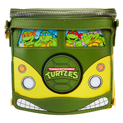 Teenage Mutant Ninja Turtles 40th Anniversary Party Wagon Figural Crossbody Bag Loungefly
