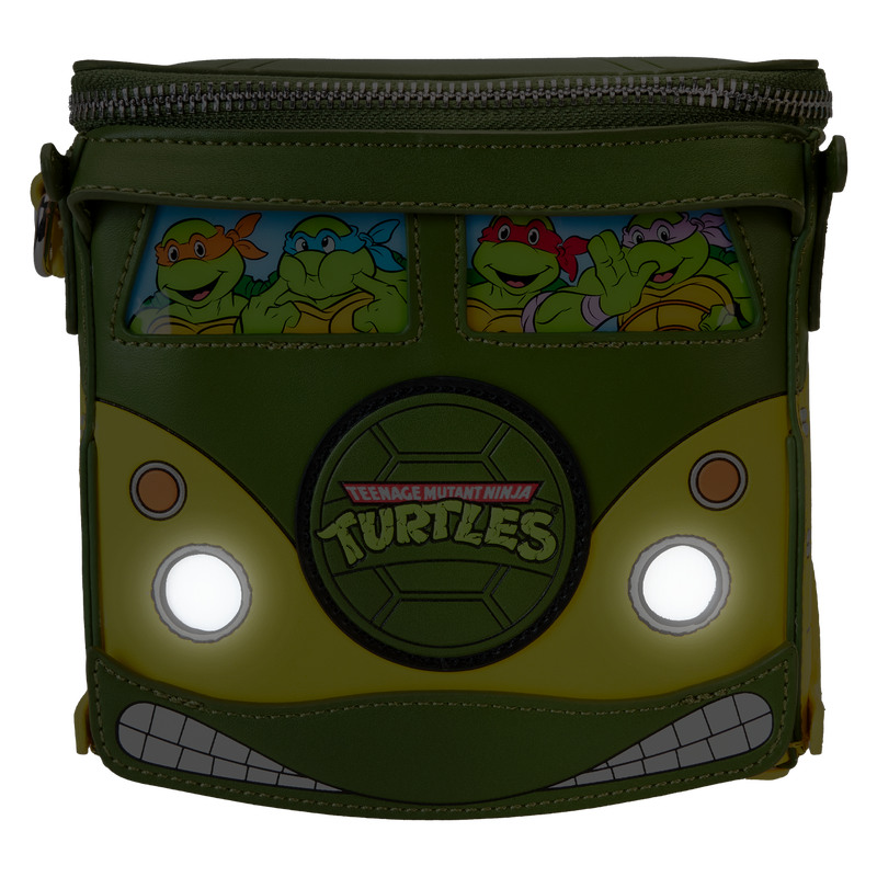 Teenage Mutant Ninja Turtles 40th Anniversary Party Wagon Figural Crossbody Bag Loungefly