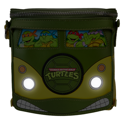 Teenage Mutant Ninja Turtles 40th Anniversary Party Wagon Figural Crossbody Bag Loungefly