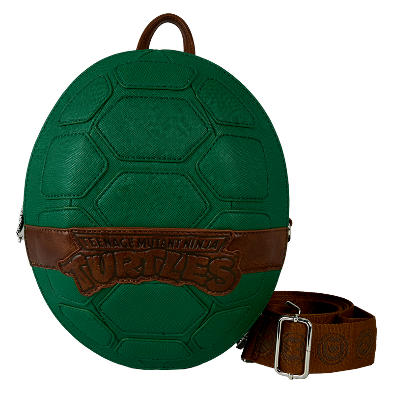 Teenage Mutant Ninja Turtles Figural Shell Convertible Mini Backpack Loungefly Nickelodeon TMNT