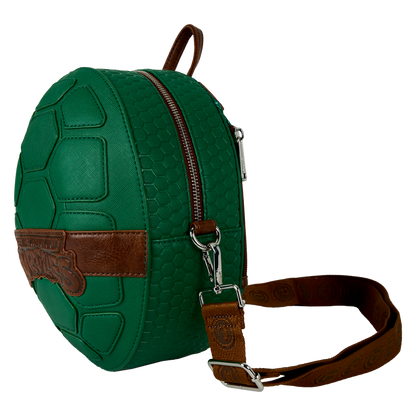 Teenage Mutant Ninja Turtles Figural Shell Convertible Mini Backpack Loungefly Nickelodeon TMNT