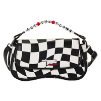 Terrifier Art the Clown Checkered Crossbody Bag Loungefly