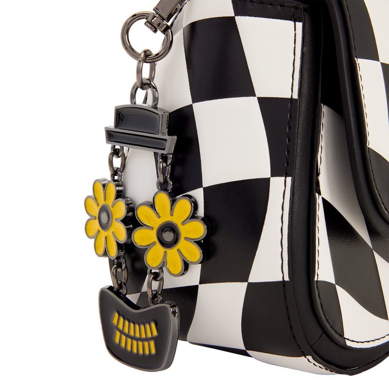 Terrifier Art the Clown Checkered Crossbody Bag Loungefly