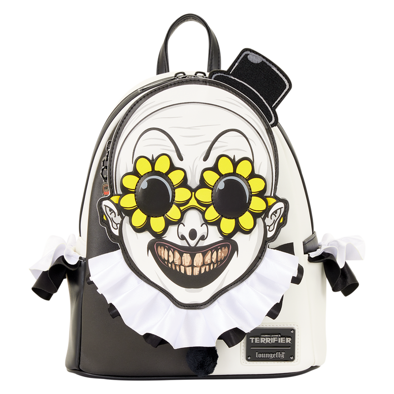 Loungefly Terrifier Art the Clown Glow Mini Backpack - Exclusive