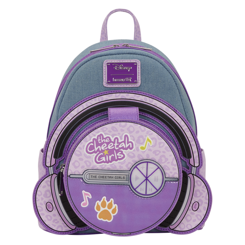 Backpack with Cheetah Girls design on a white background