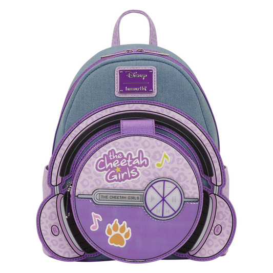 Loungefly Disney Cheetah Girls CD Player Mini Backpack with Spinning CD
