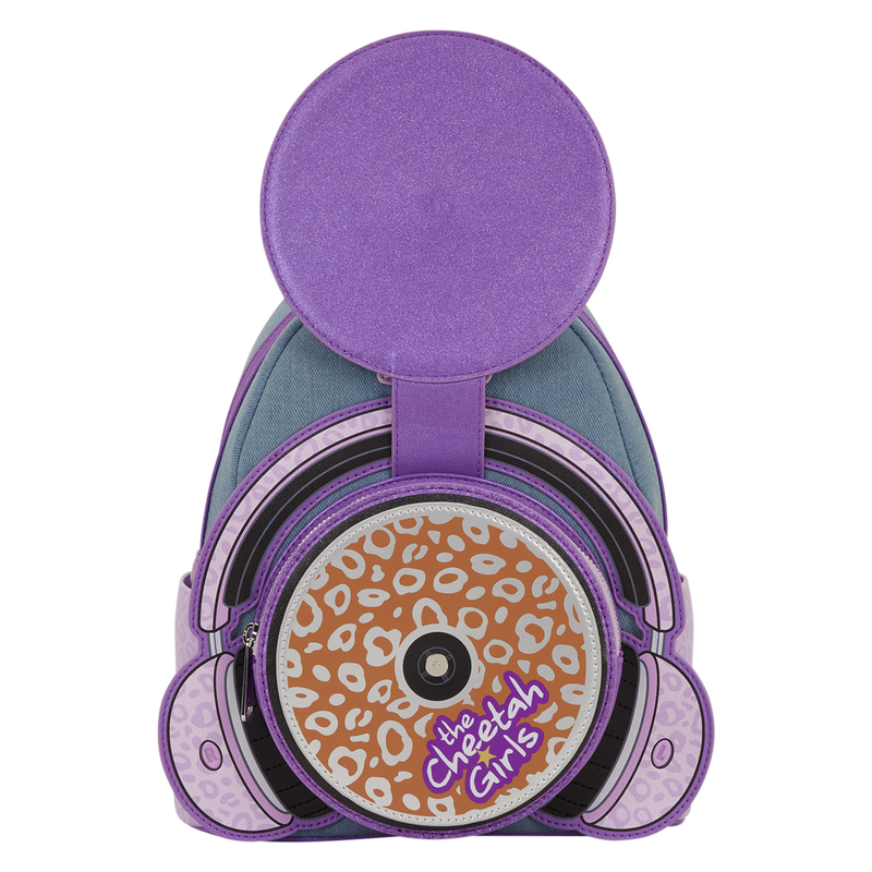 Loungefly Disney Cheetah Girls CD Player Mini Backpack with Spinning CD