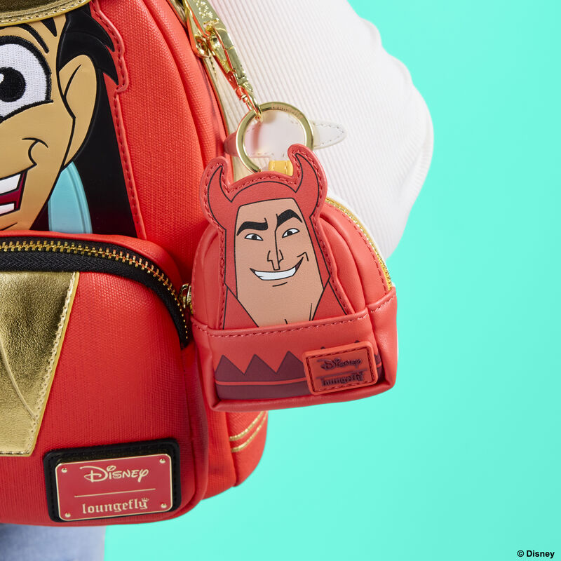 The Emperor's New Groove Kronk Angel Devil Reversible Mini Backpack Keychain Bag Charm Loungefly Disney