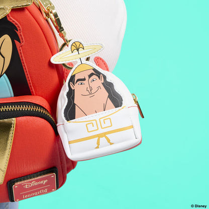The Emperor's New Groove Kronk Angel Devil Reversible Mini Backpack Keychain Bag Charm Loungefly Disney