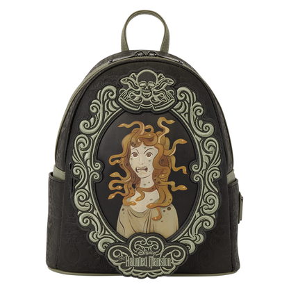 The Haunted Mansion Medusa Portrait Light-Up Glow Mini Backpack