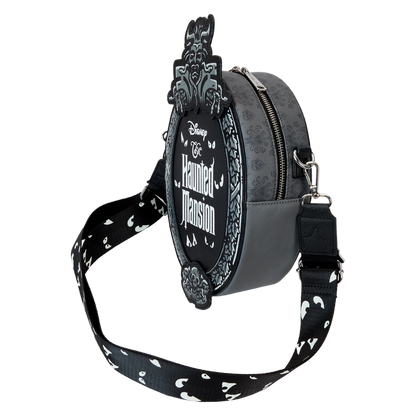 The Haunted Mansion Plaque Glow Crossbody Bag