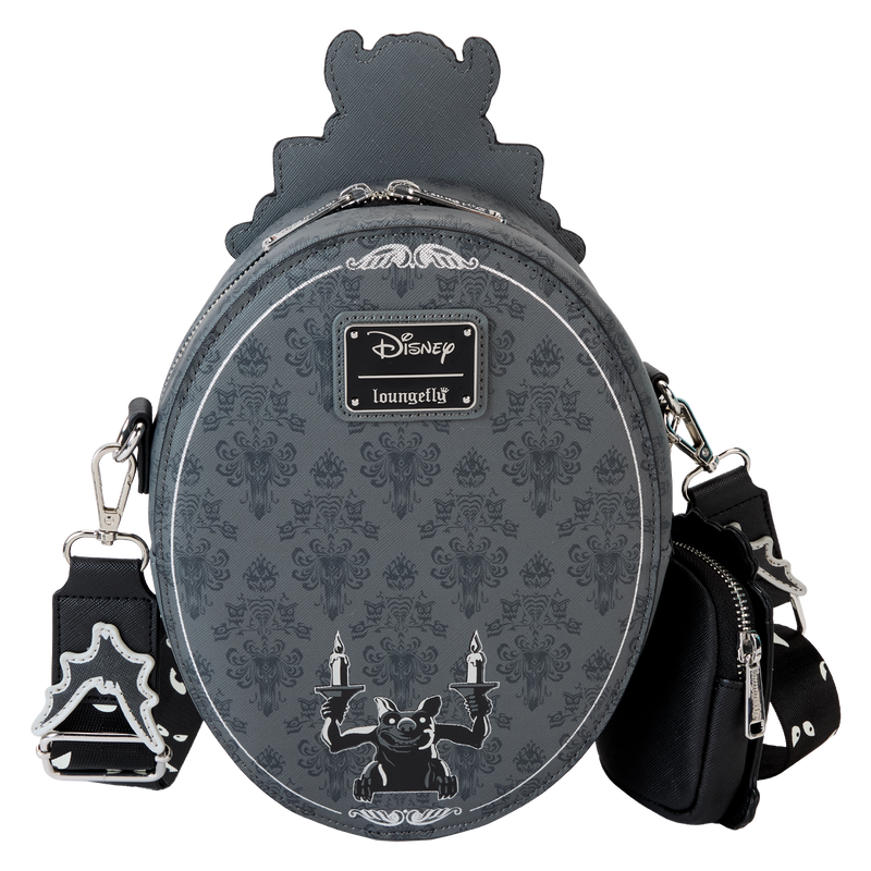 The Haunted Mansion Plaque Glow Crossbody Bag