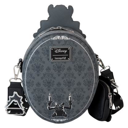 The Haunted Mansion Plaque Glow Crossbody Bag