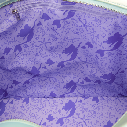 Loungefly Disney The Little Mermaid Ariel, Flounder & Sebastian Tote Bag with Coin Bag