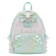 Loungefly Disney The Little Mermaid Ariel Iridescent Fish Scale Pearl Mini Backpack