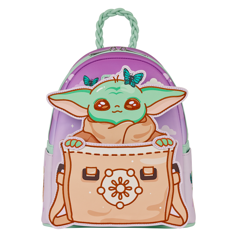 Star Wars The Mandalorian Grogu Butterfly Mini Backpack Loungefly