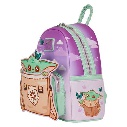 Star Wars The Mandalorian Grogu Butterfly Mini Backpack Loungefly