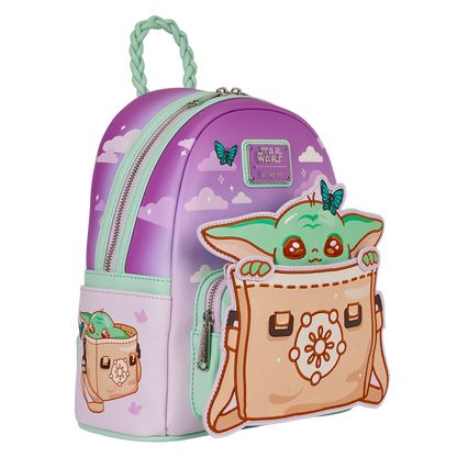 Star Wars The Mandalorian Grogu Butterfly Mini Backpack Loungefly