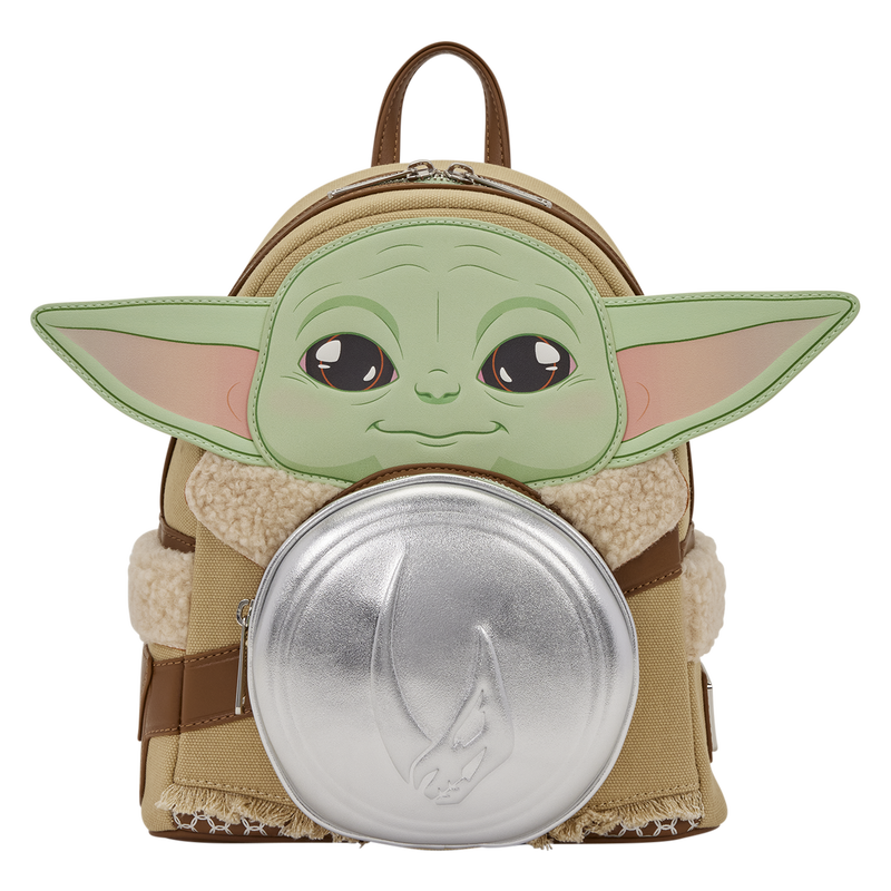 Loungefly Star Wars The Mandalorian Grogu & Anzellan Cosplay Mini Backpack