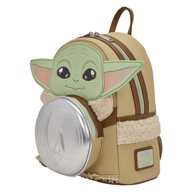 Loungefly Star Wars The Mandalorian Grogu & Anzellan Cosplay Mini Backpack