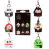 The Nightmare Before Christmas Cosplay Mystery Mini Backpack Keychain Charm Loungefly Disney Tim Burton's