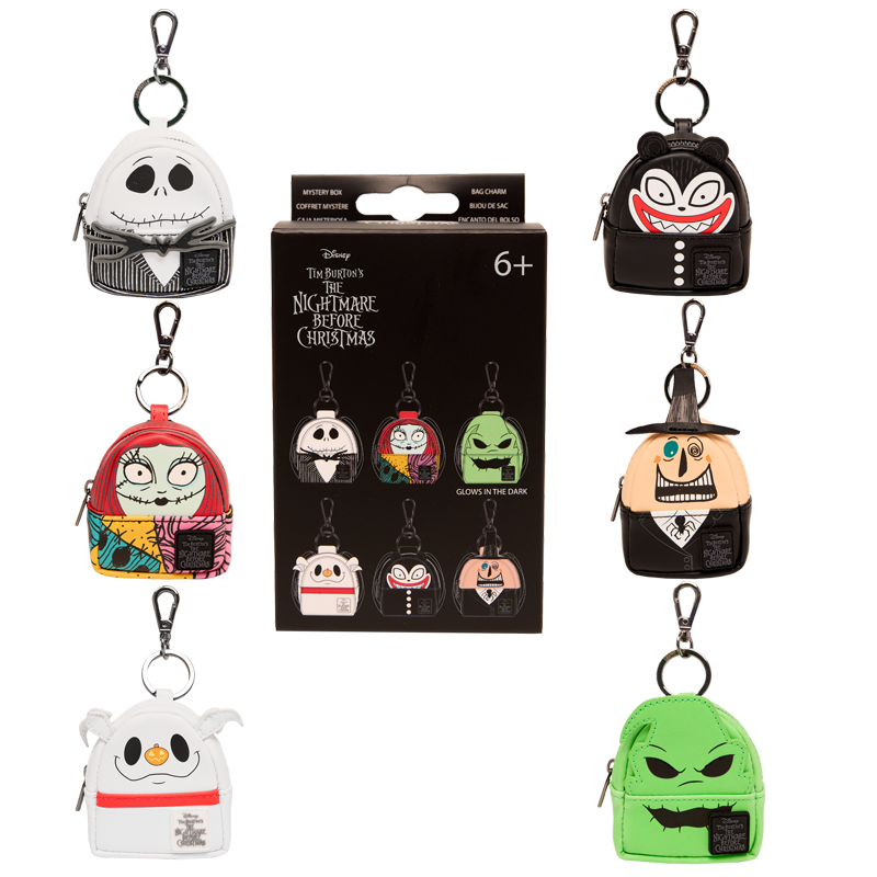 The Nightmare Before Christmas Cosplay Mystery Mini Backpack Keychain Charm