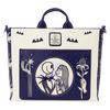 Loungefly Disney The Nightmare Before Christmas Jack & Sally Night Sky Convertible Bag