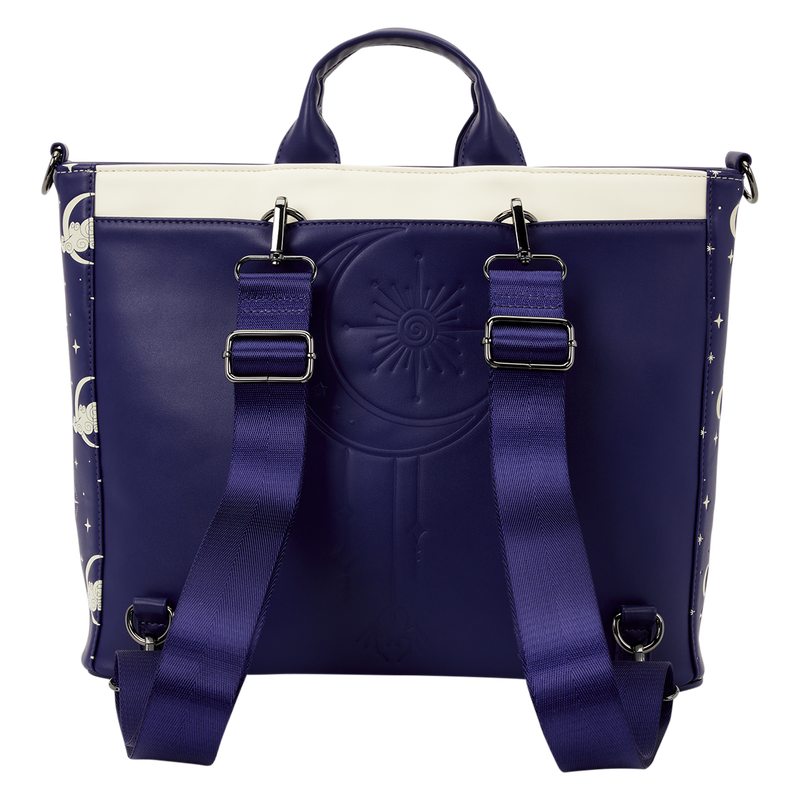 Loungefly Disney The Nightmare Before Christmas Jack & Sally Night Sky Convertible Bag